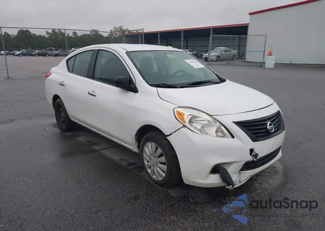 2012 Nissan Versa 1.6 Sv from USA, damaged, VIN 3N1CN7AP9CL847810